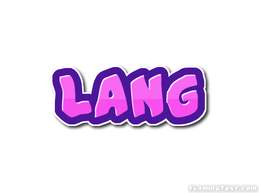 Lang ロゴ