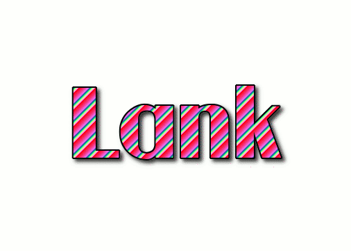 Lank ロゴ フレーミングテキストからの無料の名前デザインツール