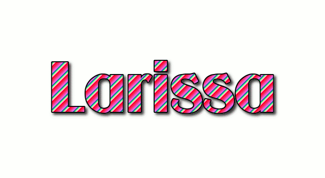 Larissa 徽标