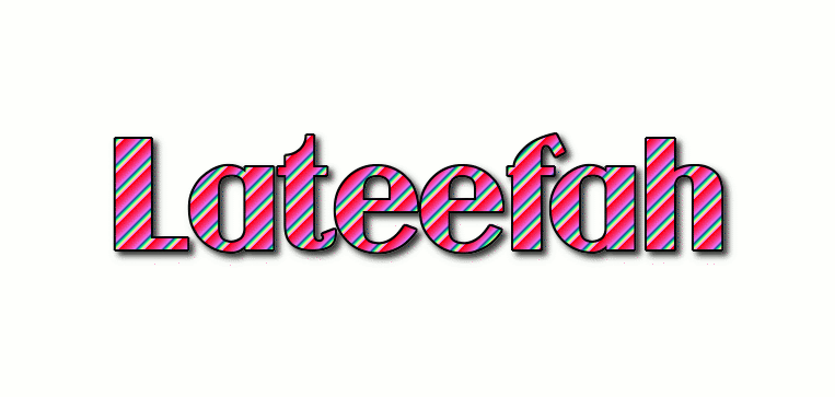 Lateefah Лого