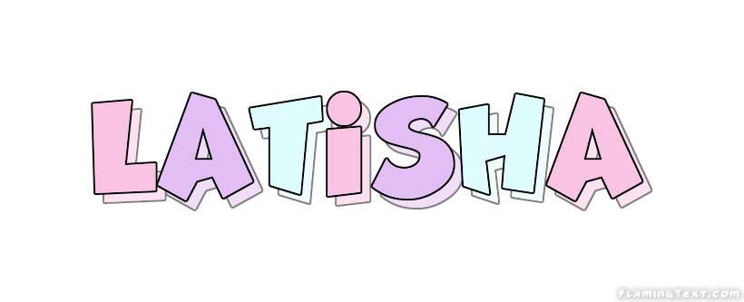 Latisha Logo | Free Name Design Tool from Flaming Text
