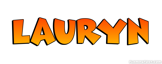 Lauryn Logo | Free Name Design Tool from Flaming Text