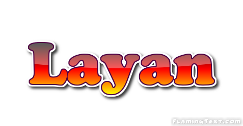 Layan Logo Free Name Design Tool From Flaming Text
