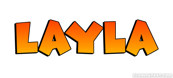Layla Logo Free Name Design Tool From Flaming Text