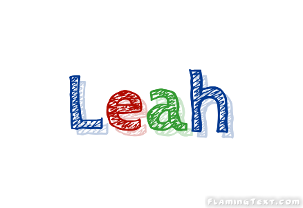 Leah 徽标