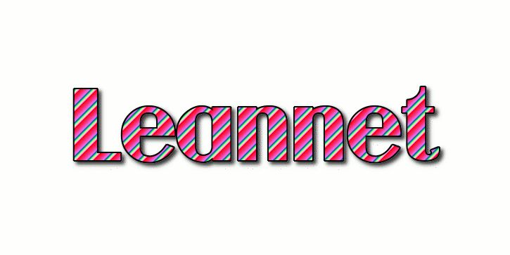Leannet Logo | Herramienta de diseño de nombres gratis de Flaming Text