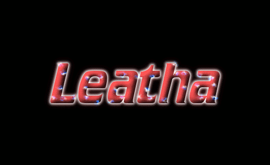 Leatha ロゴ