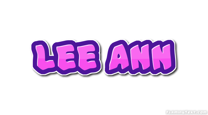 Lee Ann 徽标