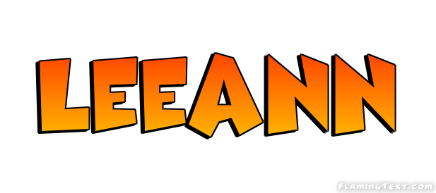 Leeann 徽标