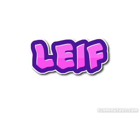 Leif लोगो