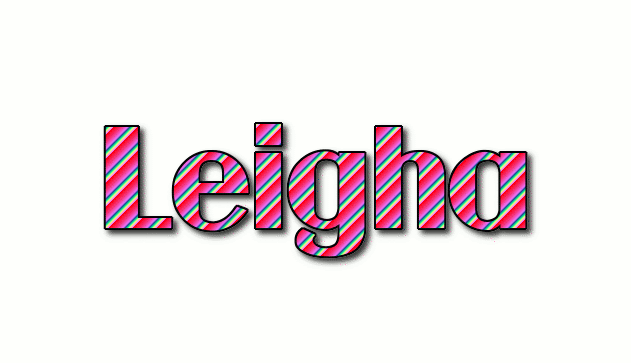 Leigha 徽标