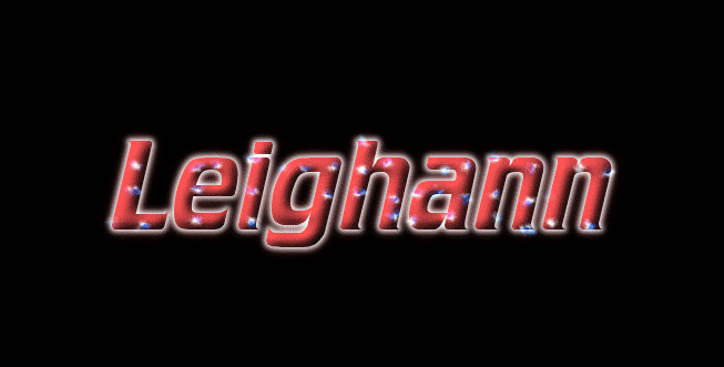 Leighann 徽标