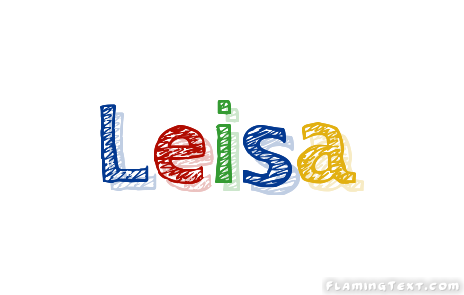 Leisa 徽标