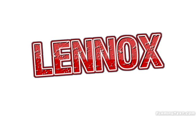 Lennox Logo | Free Name Design Tool von Flaming Text
