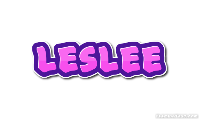 Leslee شعار