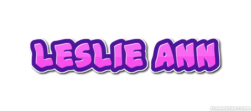 Leslie Ann Logo