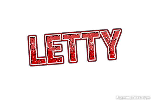 Letty Logo | Herramienta de diseño de nombres gratis de Flaming Text