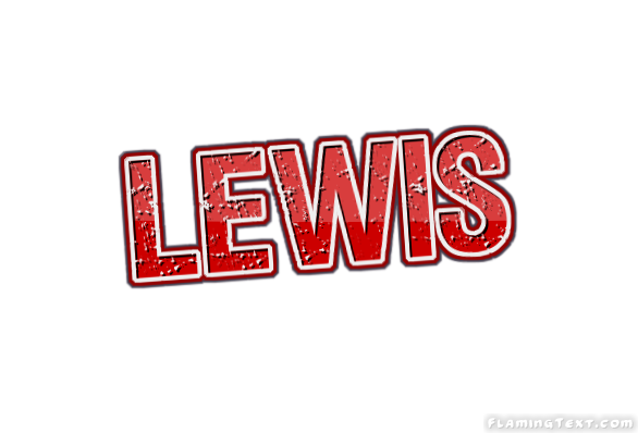 Lewis Logo  Free Name Design Tool from Flaming Text