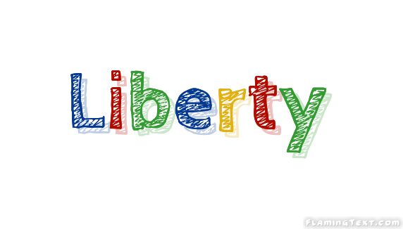 black decorative liberty logo vector illustration 10390205 Vector Art at  Vecteezy