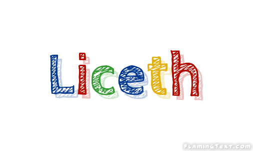 Liceth Logo Herramienta De Diseño De Nombres Gratis De Flaming Text