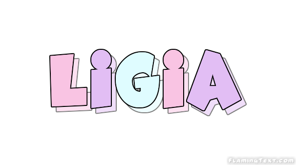 Ligia Logo | Free Name Design Tool from Flaming Text