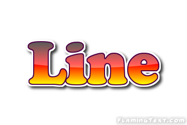 Line شعار