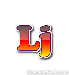 Lj Logo Free Name Design Tool From Flaming Text