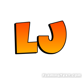 Lj Logo | Free Name Design Tool from Flaming Text