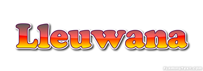 Lleuwana شعار