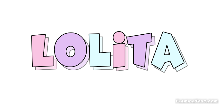 Lolita Logo | Free Name Design Tool from Flaming Text