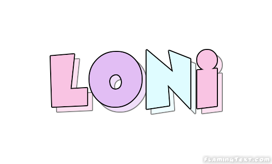 Loni Logo | Free Name Design Tool from Flaming Text