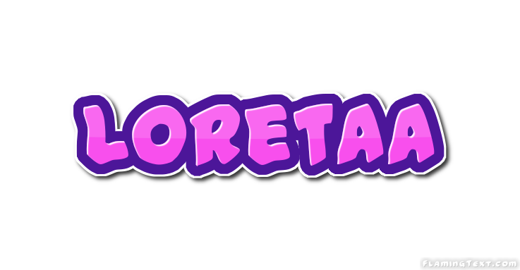 Loretaa Лого