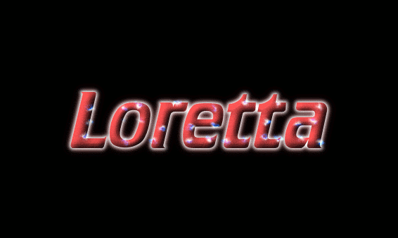 Loretta 徽标