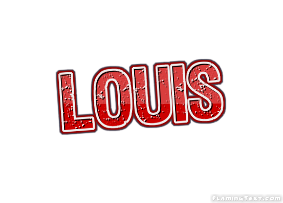 Louis Logo  Free Name Design Tool from Flaming Text