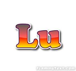 Lu Logo  Free Name Design Tool from Flaming Text