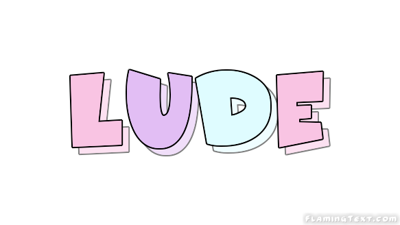 Lude ロゴ