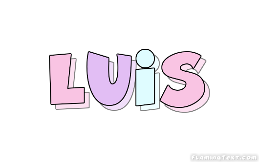 Louis Text effect and logo design Name