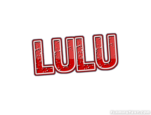 Lulu Logotipo  Ferramenta de Design de Nome Grátis a partir de Texto  Flamejante