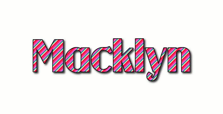 Macklyn 徽标