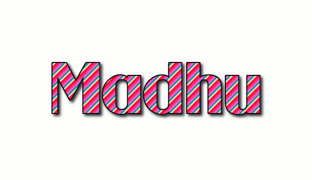 Madhu ロゴ