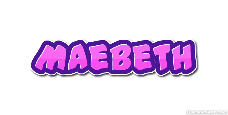 Maebeth شعار