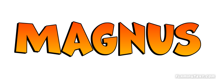 Magnus Logo | Free Name Design Tool from Flaming Text