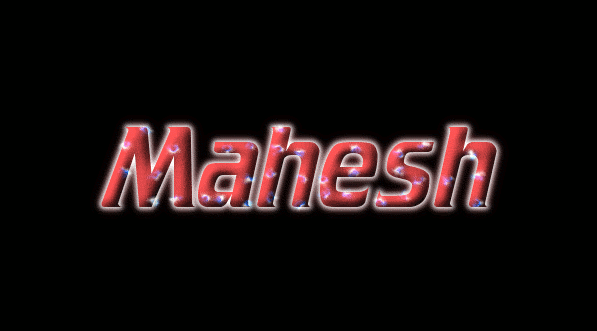 Mahesh Logo | Free Name Design Tool from Flaming Text