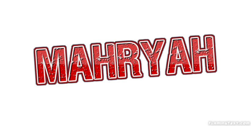 Mahryah ロゴ