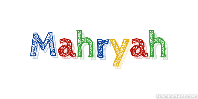 Mahryah ロゴ