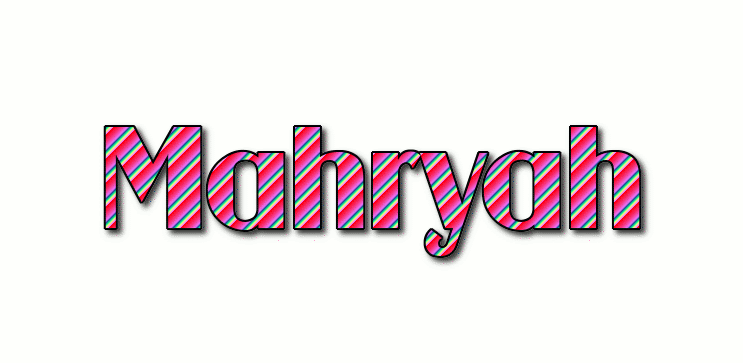 Mahryah Logo