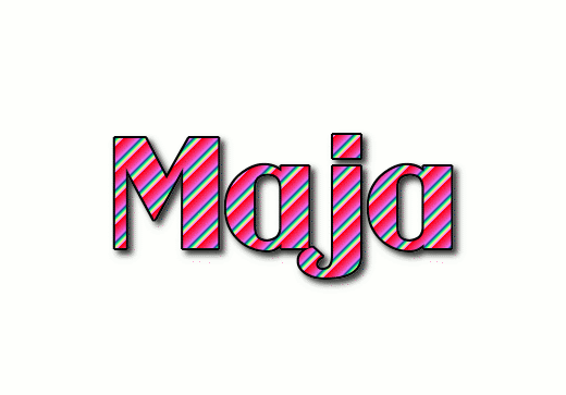 Maja Logo | Free Name Design Tool from Flaming Text