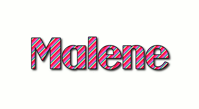 Malene ロゴ