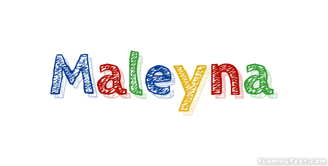 Maleyna ロゴ