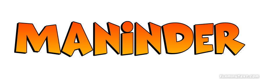 Maninder ロゴ